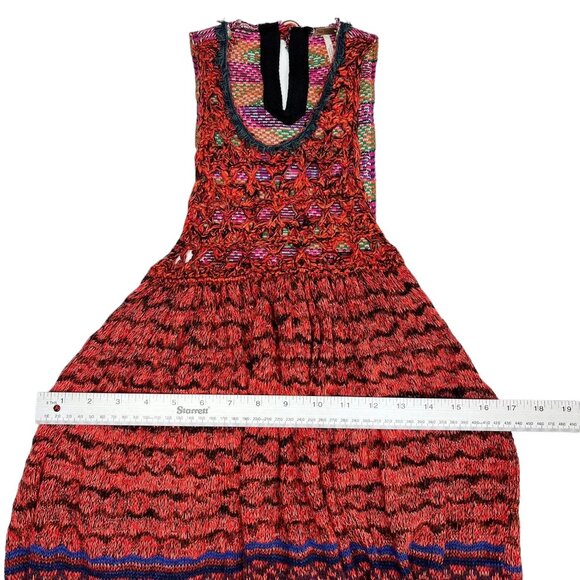 Free People Crochet Babydoll Tunic Tank Top or Mini Dress - Picture 8 of 14